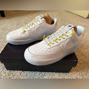 NWOT Nike Air Force 1 Low Lux White Chrome Yellow (Women's) Sz 8.5